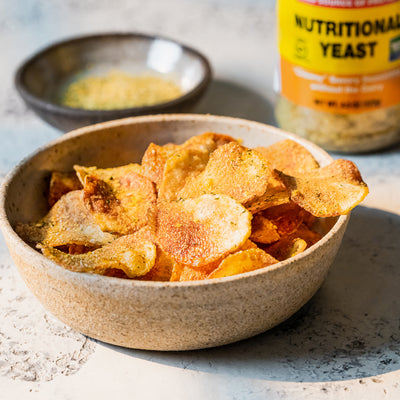 Cheesy Herb Potato Chips