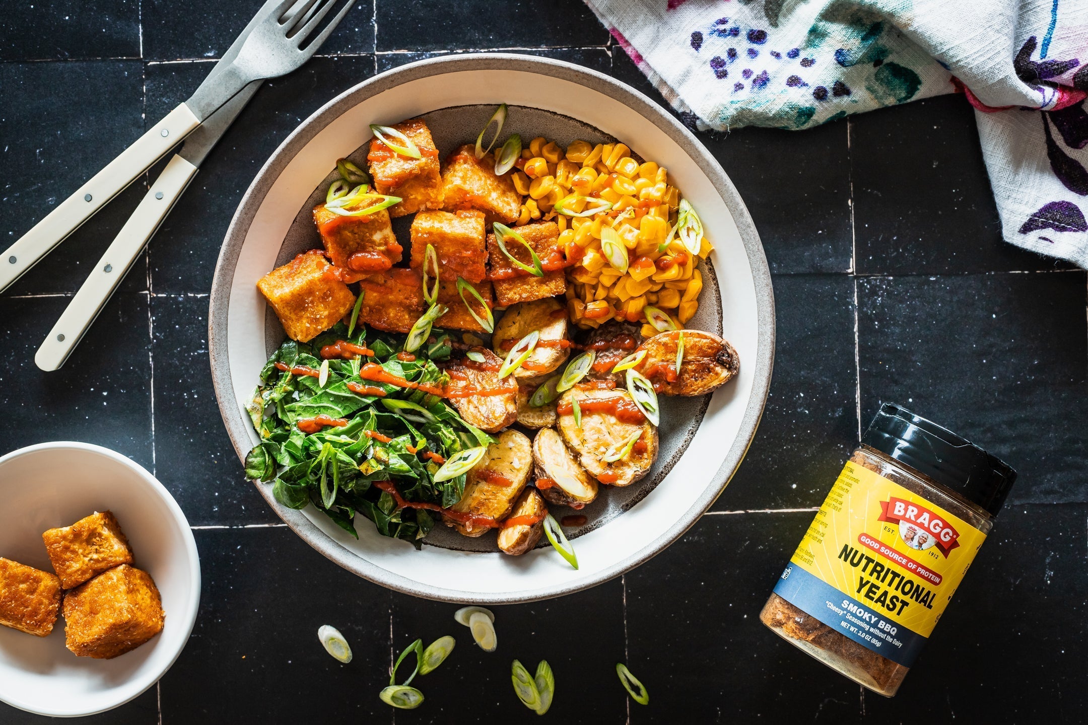 BBQ Tofu bowl