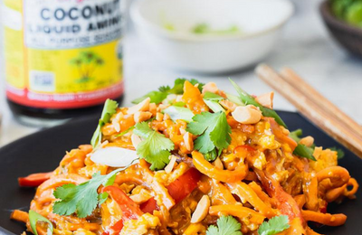 Sweet Potato Noodle Pad Thai