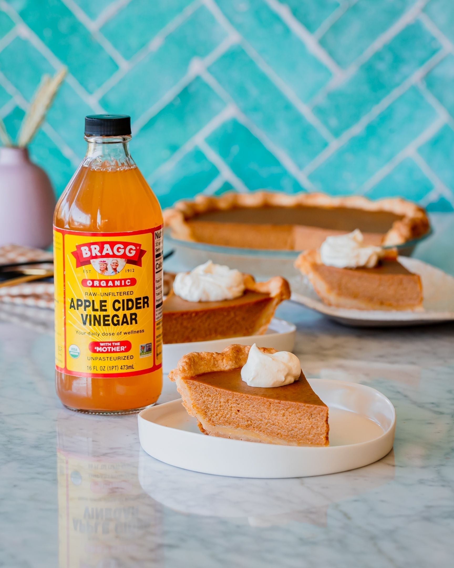 Pumpkin Pie with Apple Cider Vinegar