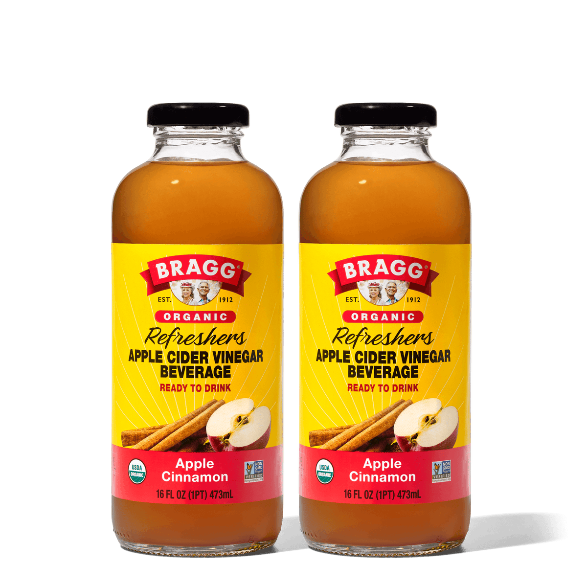 Apple Cider Vinegar Refreshers, Apple Cinnamon, 2 Pack