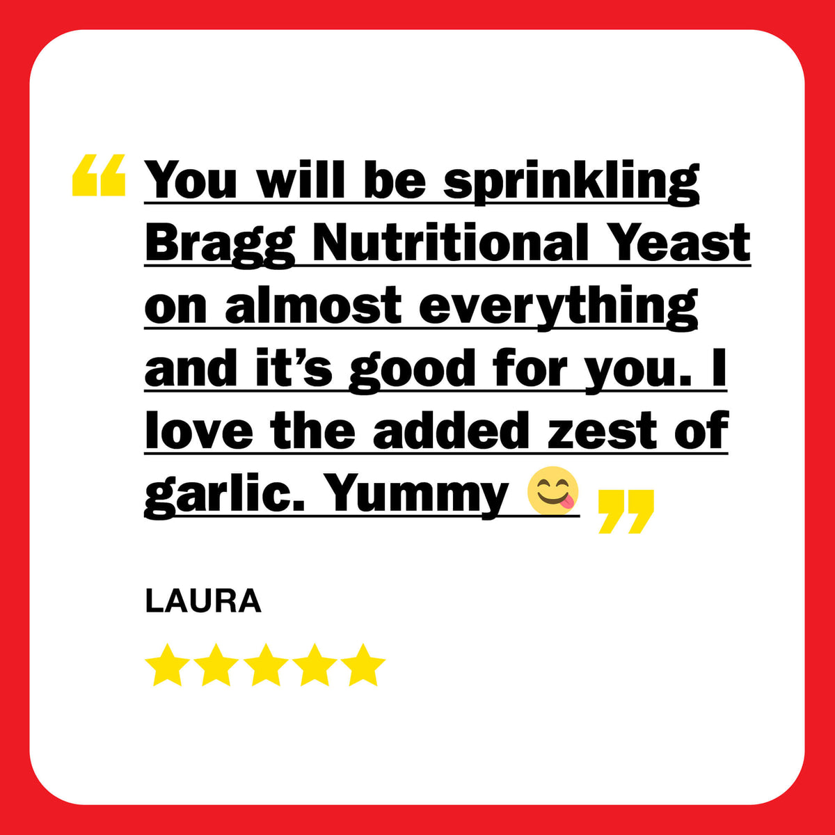 Flavored Nutritional Yeast