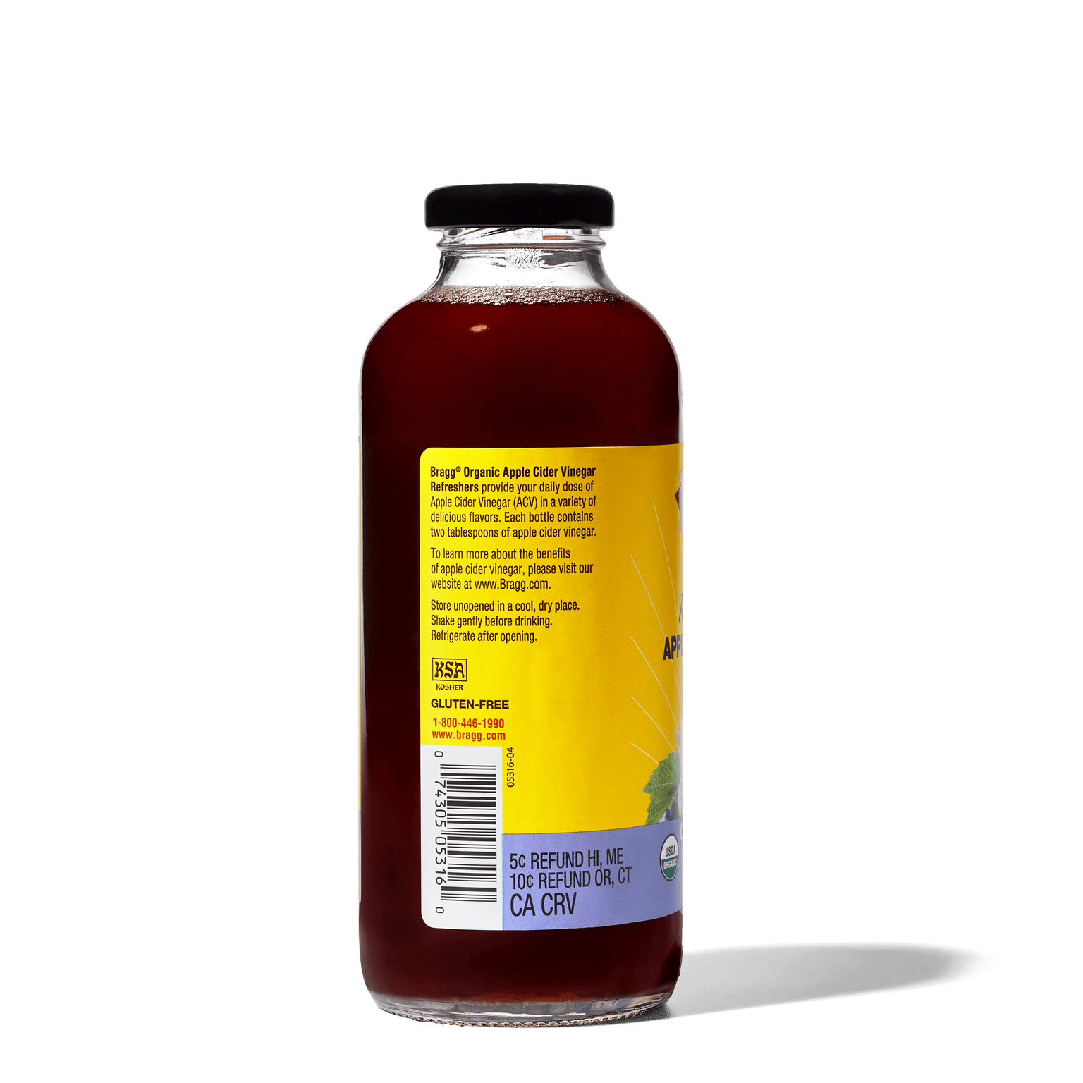 Apple Cider Vinegar Refresher, Concord Hibiscus, 2 Pack