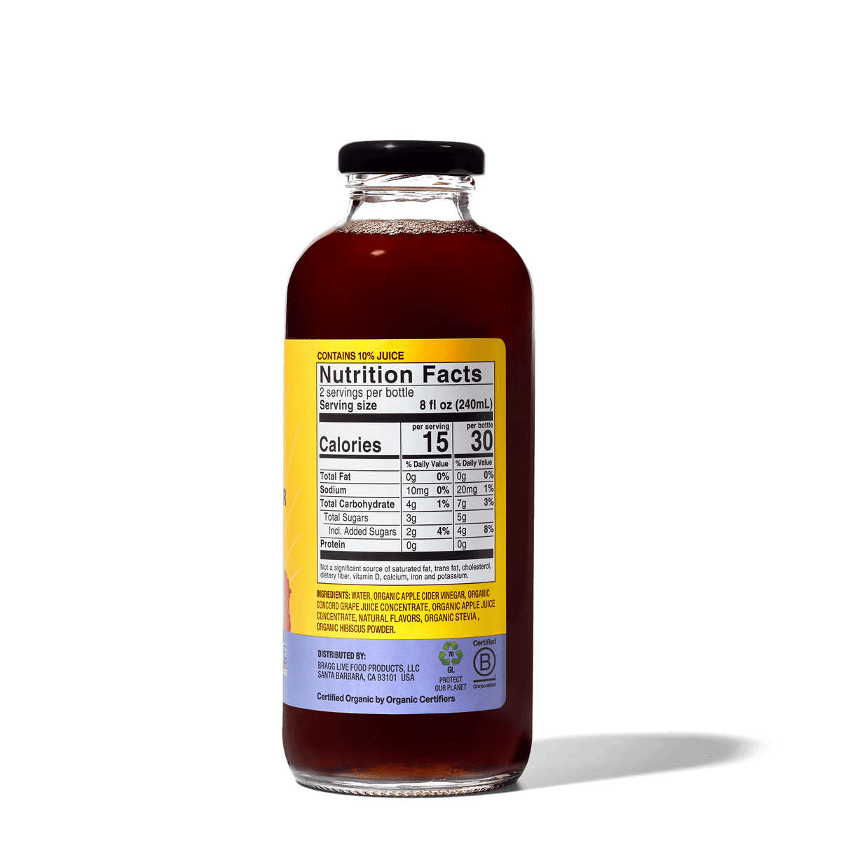 Apple Cider Vinegar Refresher, Concord Hibiscus, 2 Pack