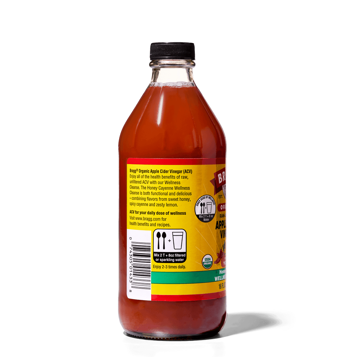 Apple Cider Vinegar Honey Cayenne Wellness Cleanse