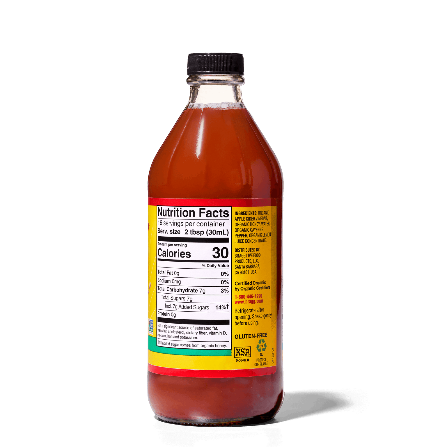 Apple Cider Vinegar Honey Cayenne Wellness Cleanse