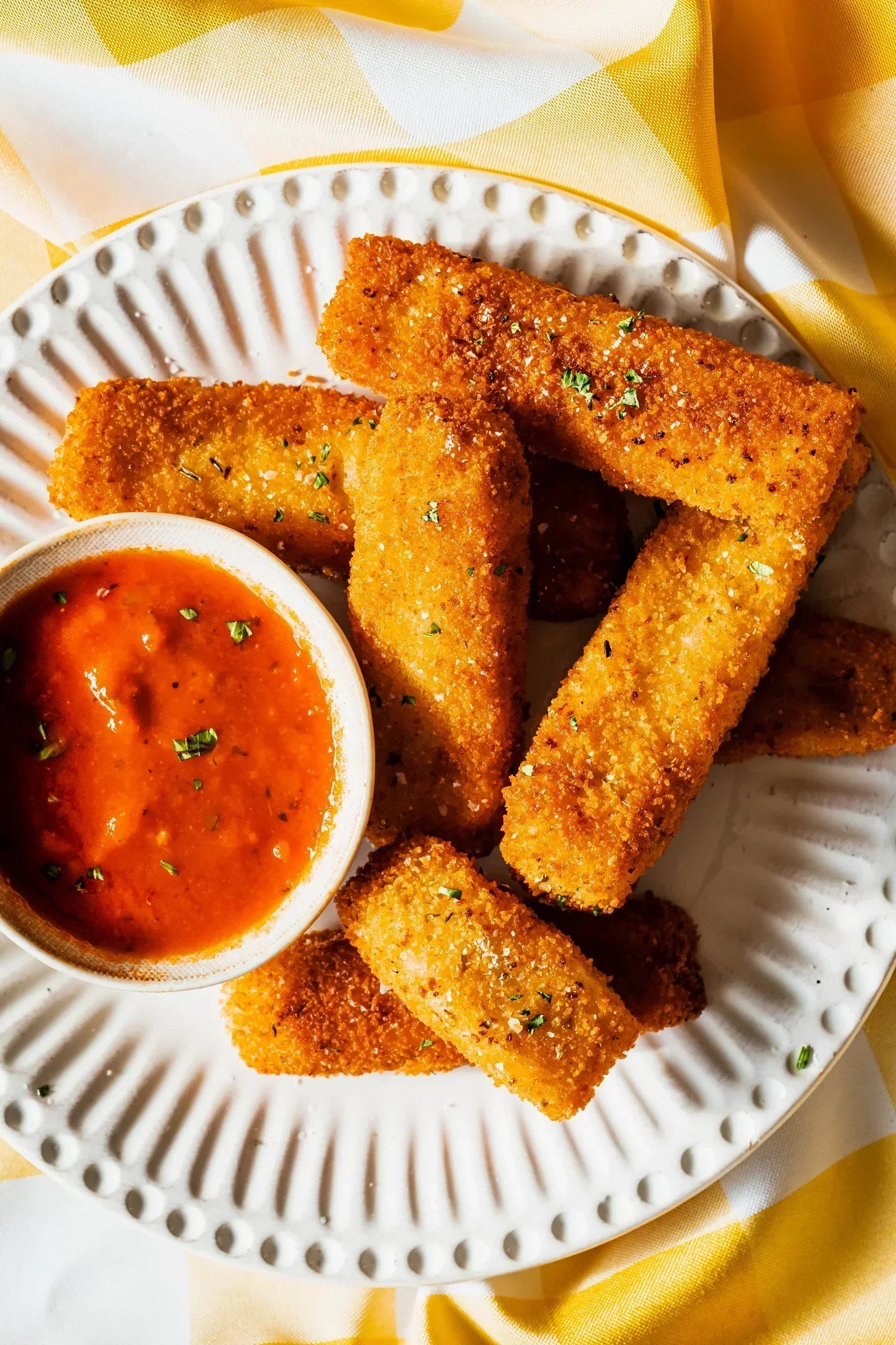 Vegan Mozzarella Sticks