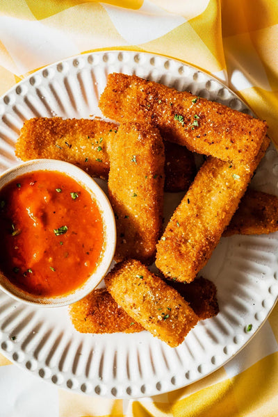 Vegan Mozzarella Sticks