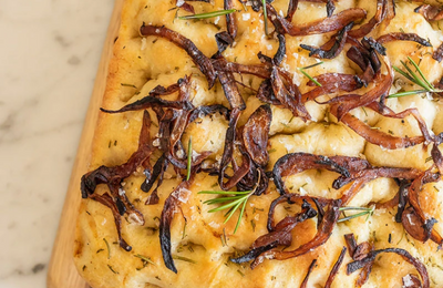 Caramelized Onion Focaccia