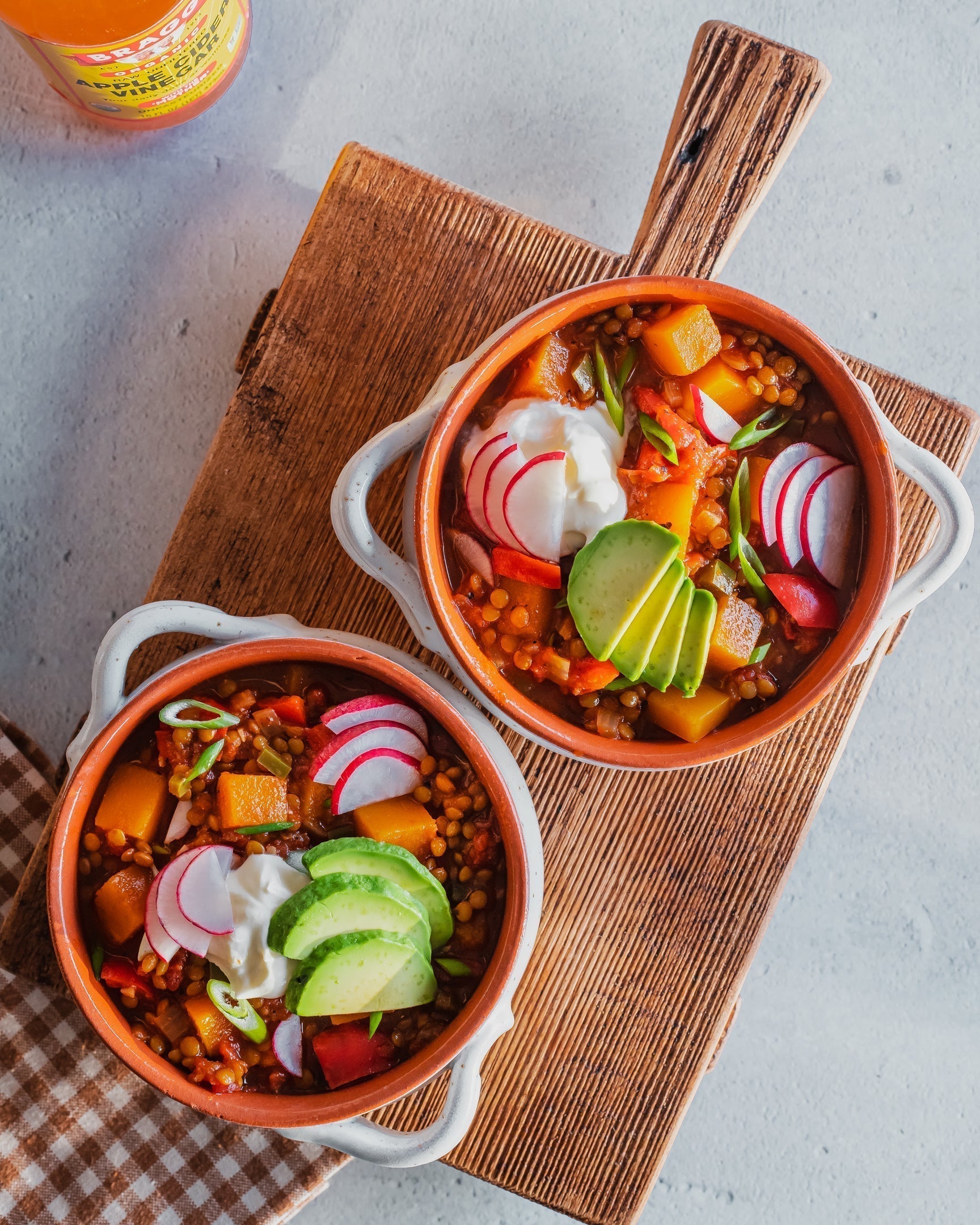Butternut Squash + Lentil Chili