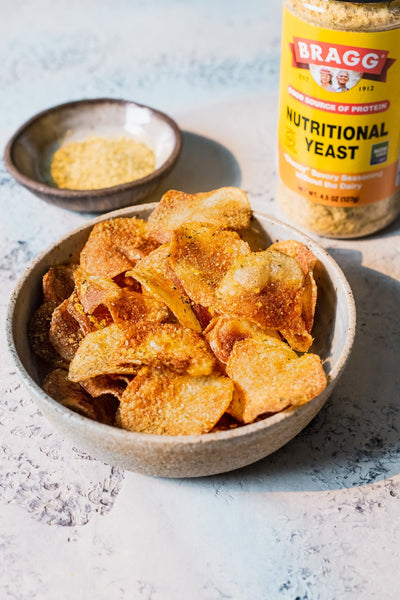 Cheesy Herb Potato Chips