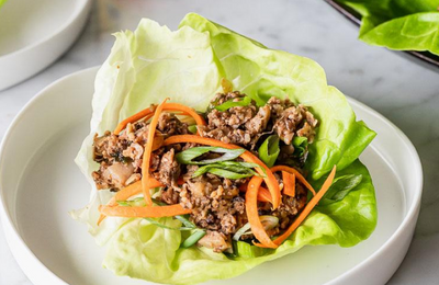 Vegan Asian Lettuce Wraps