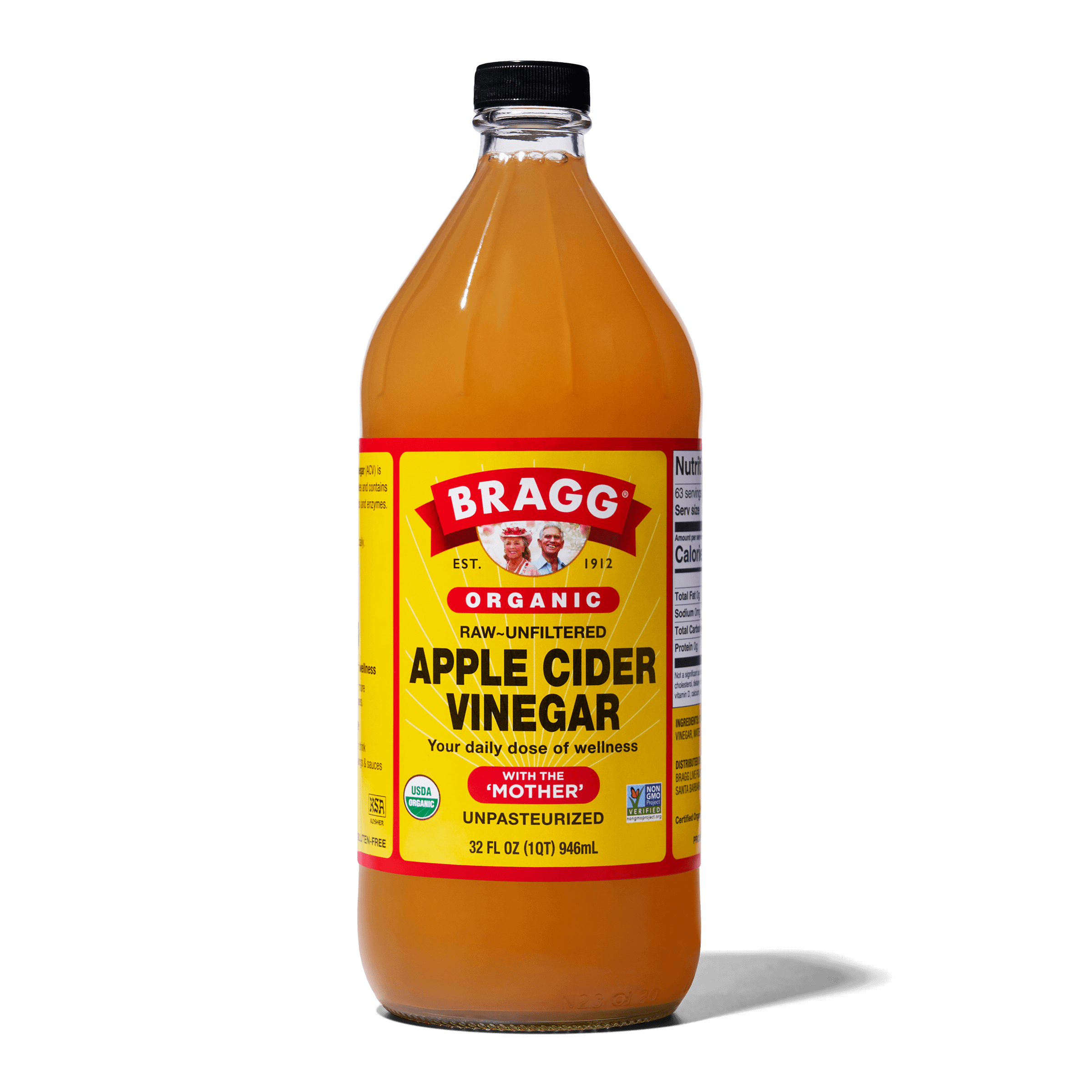 Bragg Organic Raw Apple Cider Vinegar, 32 Ounce