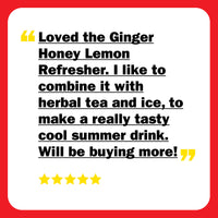 Apple Cider Vinegar Refresher, Ginger Lemon Honey, 2 Pack