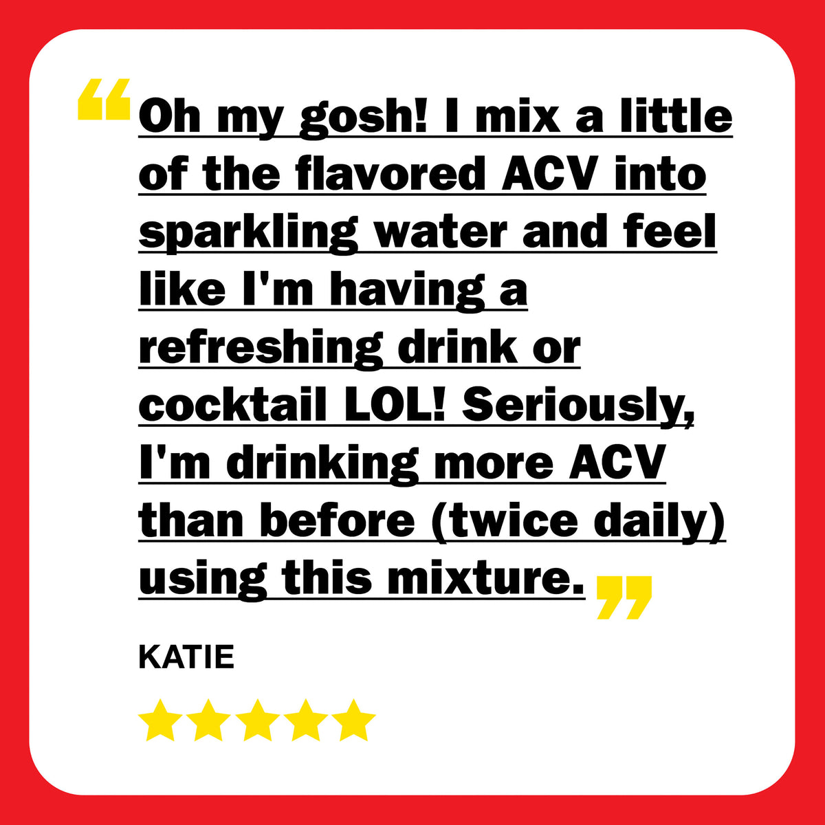 Apple Cider Vinegar Blend, Cranberry Apple