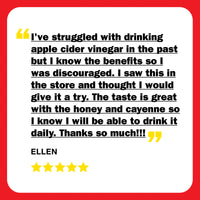 Apple Cider Vinegar Honey Cayenne Wellness Cleanse