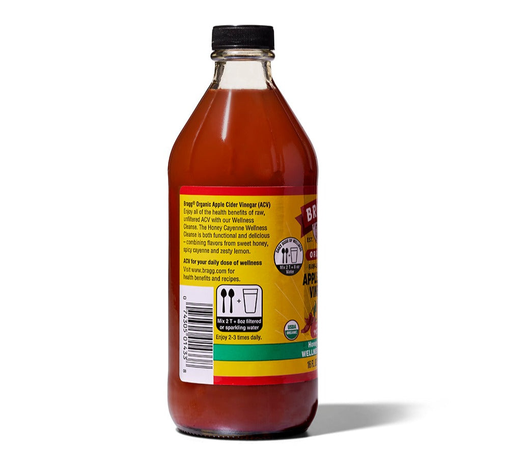 Apple Cider Vinegar Honey Cayenne Wellness Cleanse