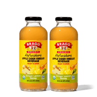 Apple Cider Vinegar Refresher, Ginger Lemon Honey, 2 Pack