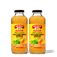 Apple Cider Vinegar Refresher, Honey Green Tea, 2 Pack