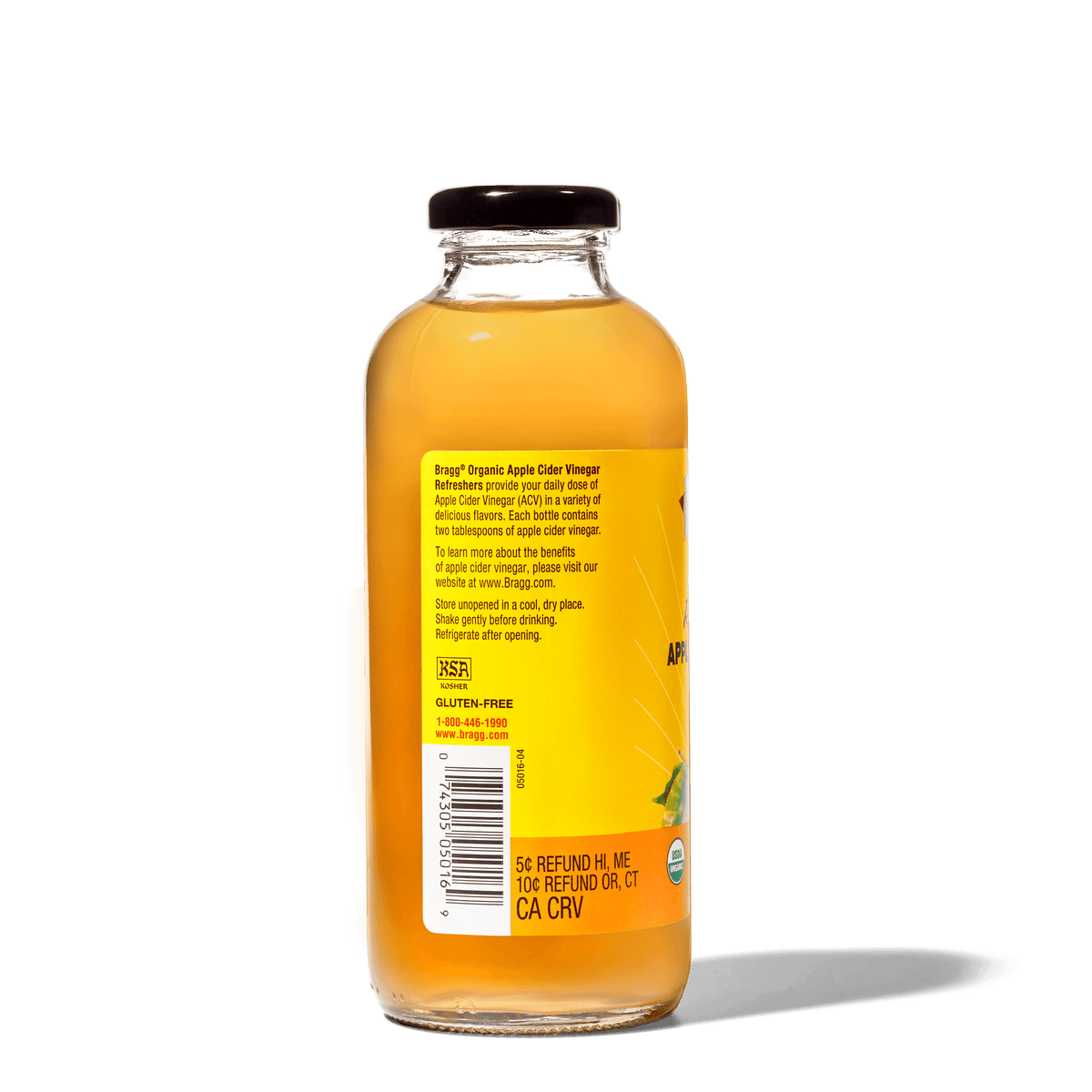 Apple Cider Vinegar Refresher, Honey Green Tea, 2 Pack