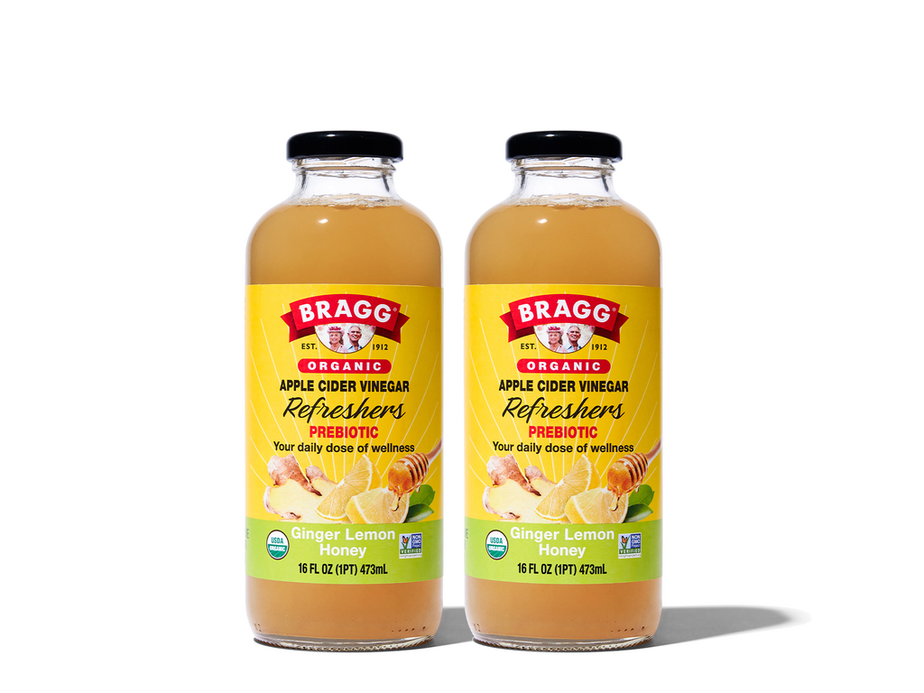 Apple Cider Vinegar Refresher, Ginger Lemon Honey, 2 Pack