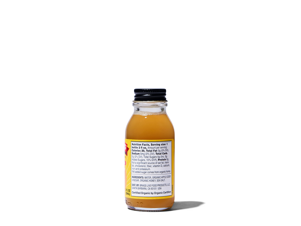 Apple Cider Vinegar Shot, Honey, 4 Pack