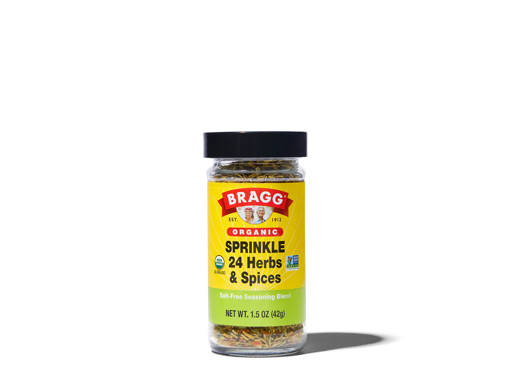 Simply Organic NZ - Back in stock! @bragg Organic Sprinkle 🌱 Bragg Organic  Sprinkle is an original blend of 24 herbs and spices. Contains no  additives, no preservatives, no fillers. A delicious